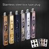 1Pc Timber Patio Doors Spare Tools W/Screws Latch Lock Door Guard Lever Double Opening Doord 6/8Inch