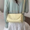 IELGY Ladies Rivets One-Shoulder Underarm Bag Commuter All-Match Portable Pillow Bag