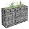 Raised Bed with Gabion Galvanized Steel 90x30x60 Cm