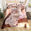 Red Rose Skull Bedding Duvet Cover Set 3D Floral Skull Printed Duvet Cover with Zipper,Soft Microfiber Gothic Decor Bedding Set