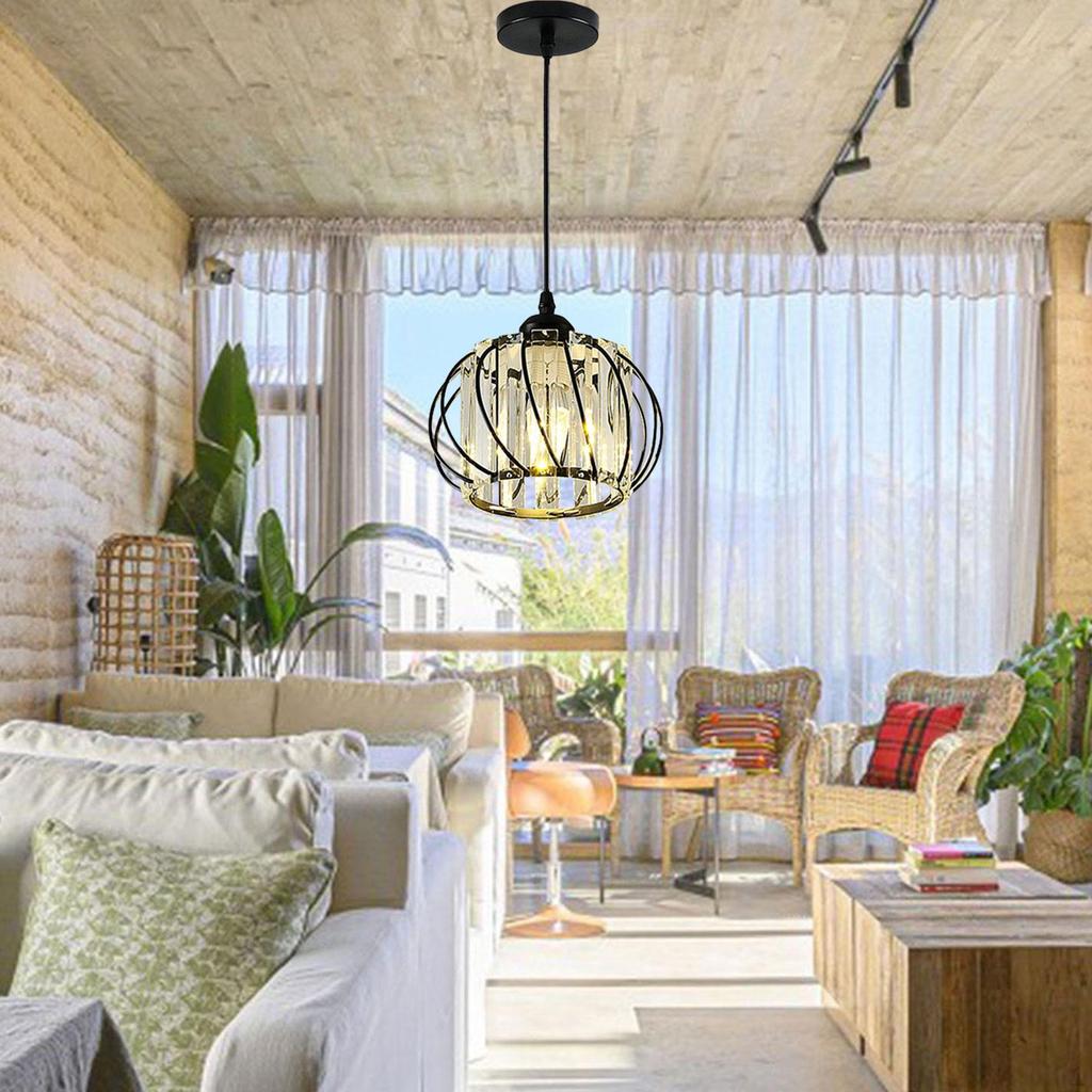 Ceiling Light Fixture LED Pendant Chandelier Adjustable Modern Hanging Lamp for