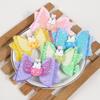 2/5 Stück Mädchen Ostertag Haarspangen Kinder Eier Hase Haarschleifen Haarspangen Ostertag Party Haaraccessoires für Party