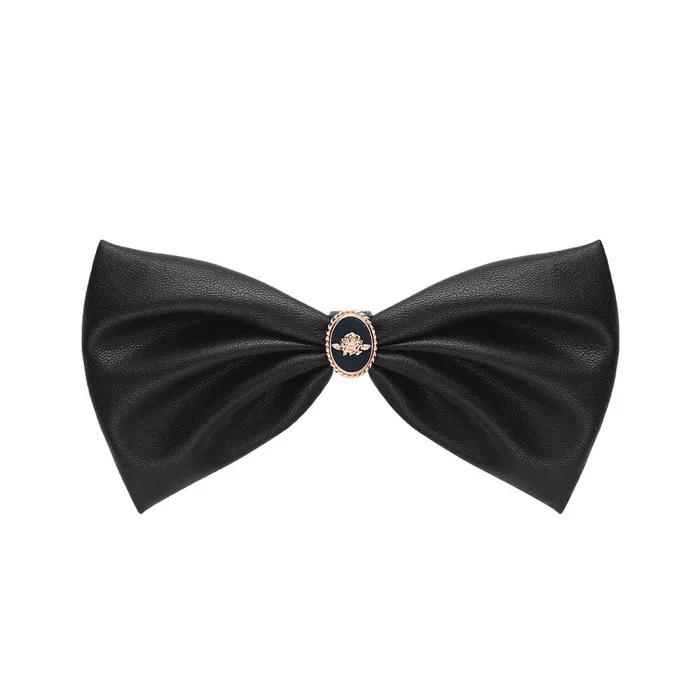 [Rosemont] Ribbon Leather Hairpin La Vie en Rose RA24D36A