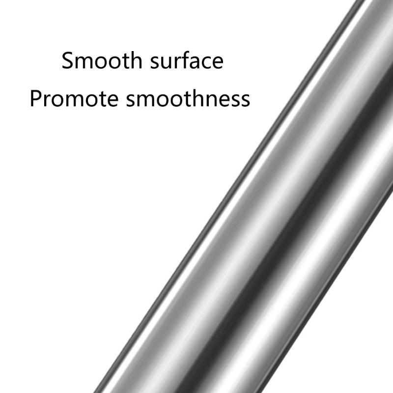 430 Stainless Steel Baking Utensils Ergonomic Handle Rolling Gadget Practical Pastry Roller For Dough Preparation