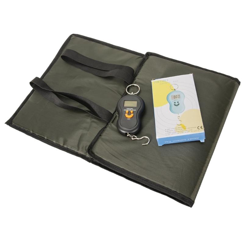 

Foldable Carp Fishing Unhooking Mat with Weigh Scale Fish Protective Pad Coarse Landing Pad Outdoor Fishing Accessories 1