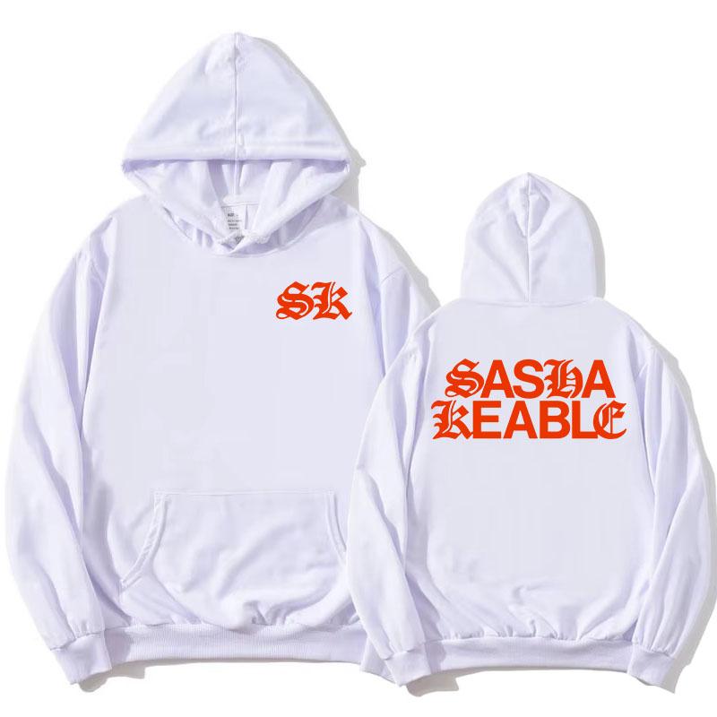 Саша Кібл Співачка Принт Худі З Довгим Рукавом Толстовки З Капюшоном Графічний Одяг Жіночий Чоловічий Осінь