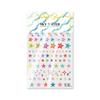 SKY Graffiti Style 6D Embossed Star Nail Art Stickers - Sweet, Colorful, 3D Adhesive Decals