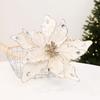 DIY Craft Christmas Tree Artificial Flower Lifelike Flocked Magnolia Flowers  Holiday Party