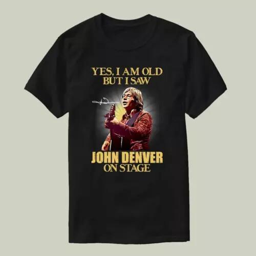 I Saw John Denver Retro Signed Country Classic T-Shirt Size S-5XL Unisex T-Shirt
