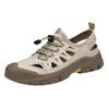 2025 Men's Breathable Closed-Toe Summer Sandals - Casual Large Size Beach Mesh Shoes