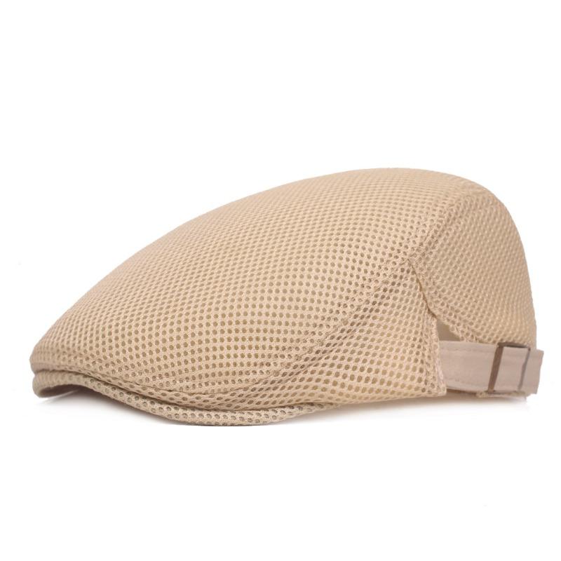Mesh Duckbill Hat for Men Women Beret for Spring Summer Breathable Forward Hat Wholesale Men's Mesh Duckbill Hat