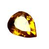 Certified 5.80 Ct Natural Orange Sapphire Perfect Pear Cut Loose Gemstone