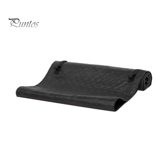 

Коврик для ремонта автомобиля, легкий, портативный, из искусственной кожи, нескользящий, легко моется, коврик для ремонта автомобиля чёрный