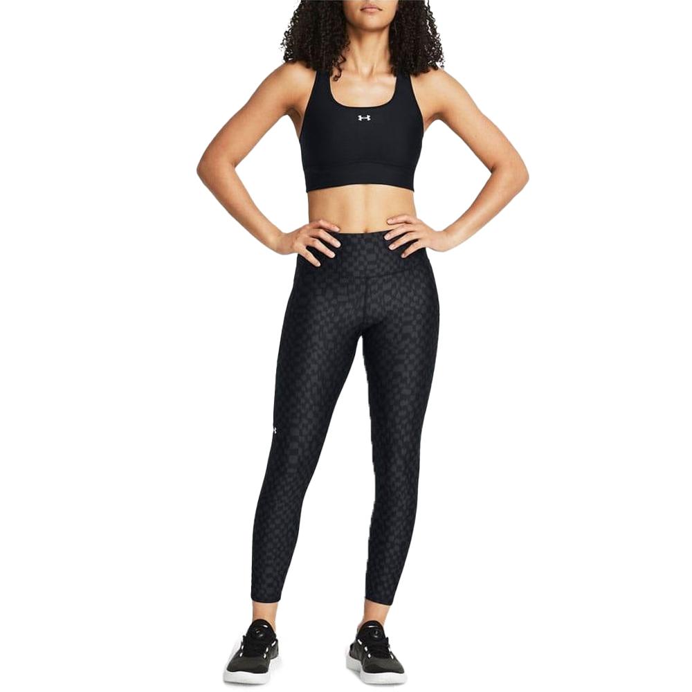 Under Armour Leggings stampati a compressione HeatGear da donna alla caviglia