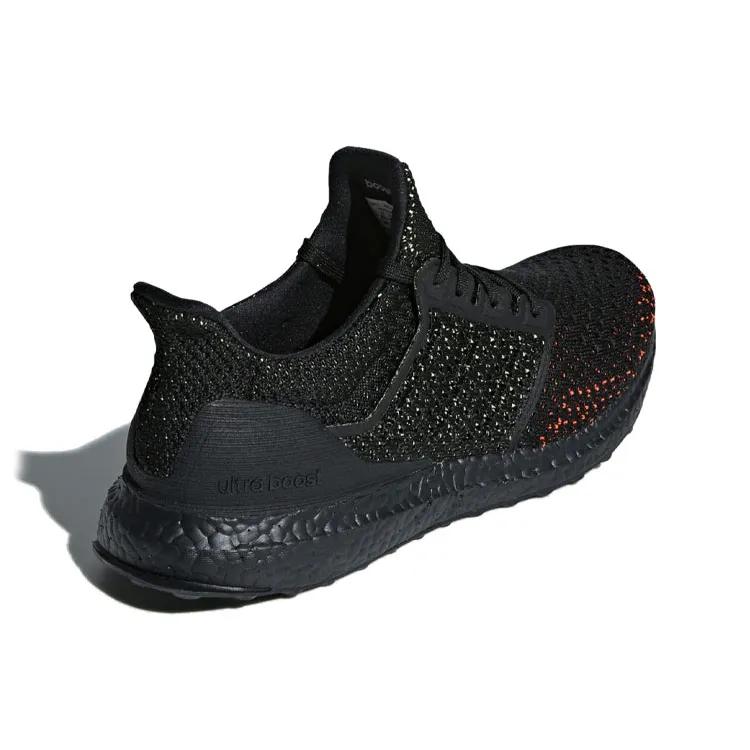 adidas UltraBoost Clima 'Core Black' (Unisex) Core Black / Core Black-Solar Red Running Shoes AQ0482