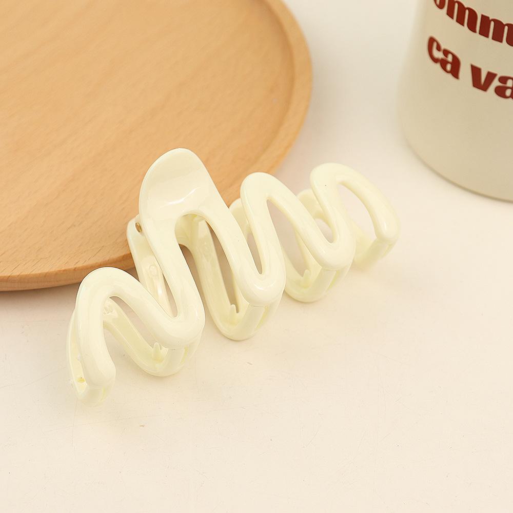 

Мода Акриловый Зажим для Волос Большая Волна Заколки Зажимы для Волос Барретты Аксессуары для Волос Заколка Женский Хвост Головной Убор