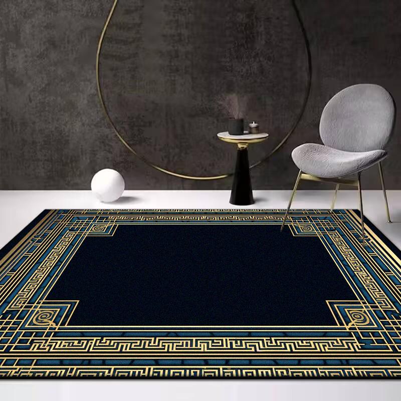 Retro Chinese Style CARPET FOR LIVE ROOM Decoration Bedroom Washable Coffee Tables Mat Non-slip Large Area Rugs Lounge Rug