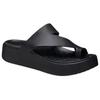 Crocs Slip-On Open-Toe EVA Non-Slip Flip-Flops Women Footwear Black 210834-001