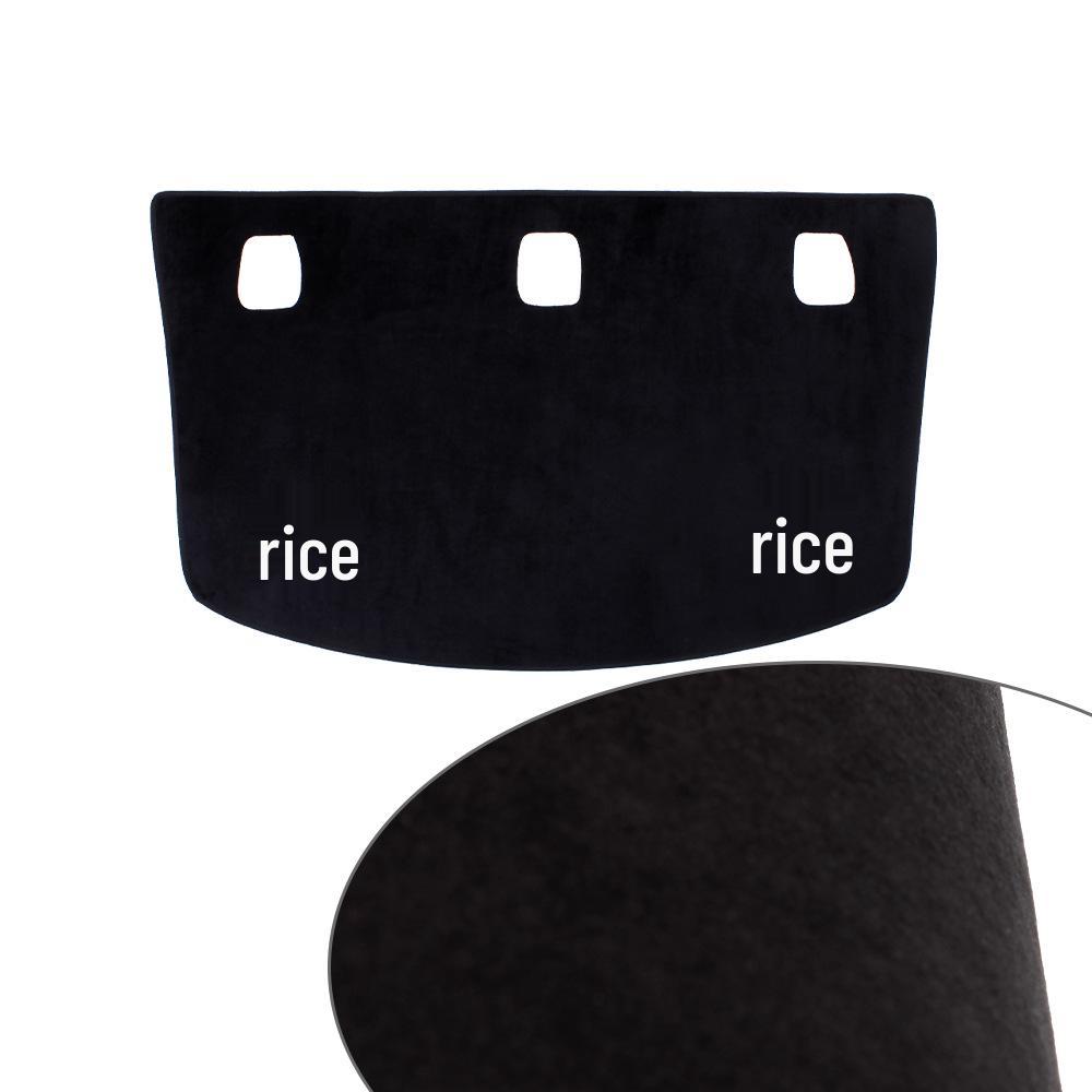 

Фланелевый нескользящий солнцезащитный коврик на приборную панель для консоли Model 3/Y