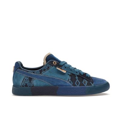 Clyde Vintage X Dapper Dan Unisex Blazing Blue Lake Blue 392082-01
