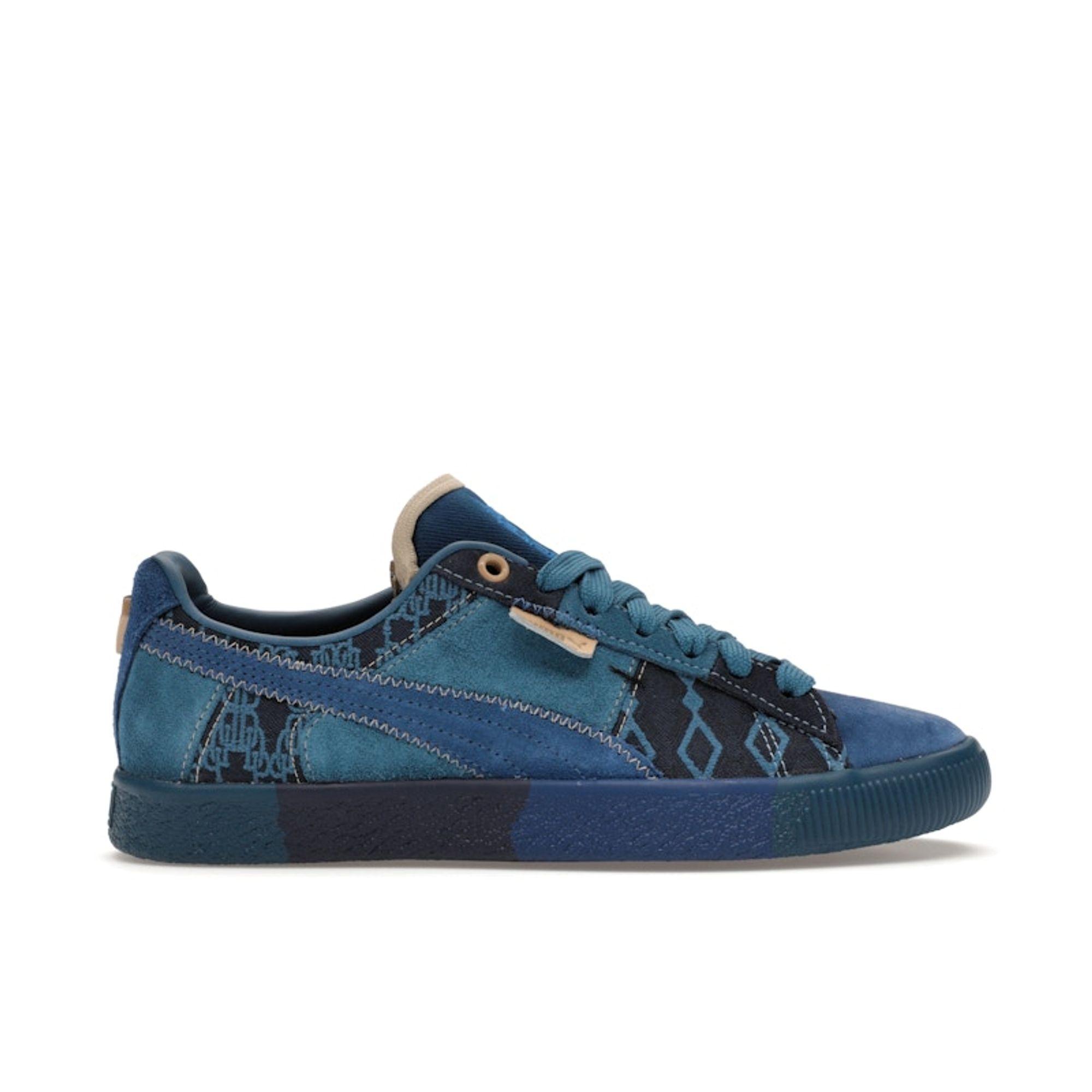 Puma Clyde Vintage X Dapper Dan Unisex Blazing Blue Lake Blue 392082-01 EU 37