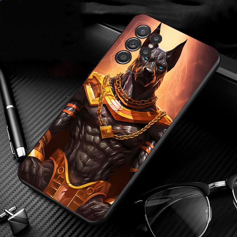 

Чехол для телефона Samsung S25 S24 S23 S22 S21 S20 Ultra S20 S22 S21 S10E S20 FE S24 Plus Египет Нефертити Анубис Анкх Фараон Ракушка S21
