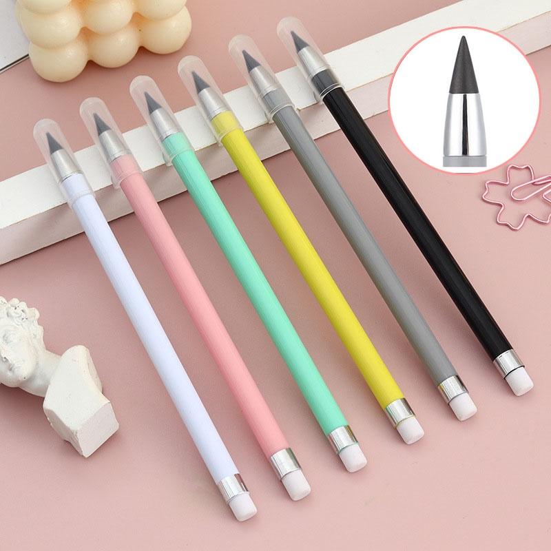 New Infinity Pencil Inkless Forever Pencil Reusable Everlasting Pencil for Writing Drawing Stationery Office Student School Gift