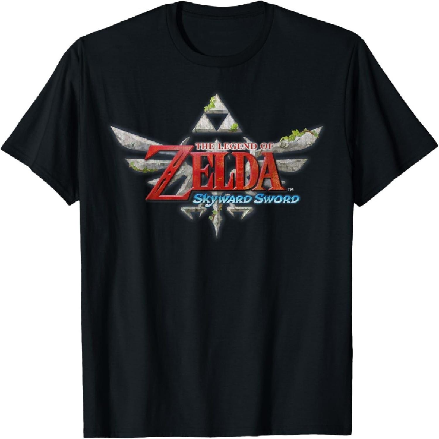 Legend Of Zelda the Skyward Sword Royal Crest Game Logo T-Shirt XXXXXL разноцветный