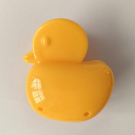 Toothbrush Head Storage Box Duck Shape Toothbrush Head Case Clip Travel Toothbrush Protector for Home School Gym Camping