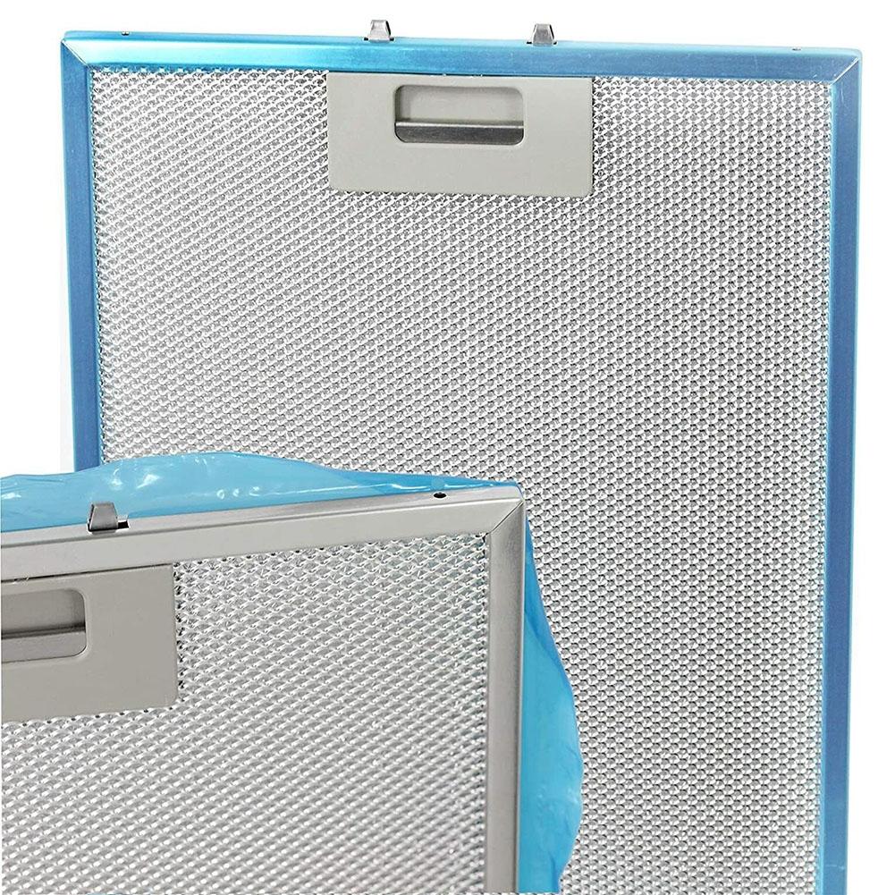 Silver Cooker Hood Filters Metal Mesh Extractor Vent Filter 350 X 285 X 9mm