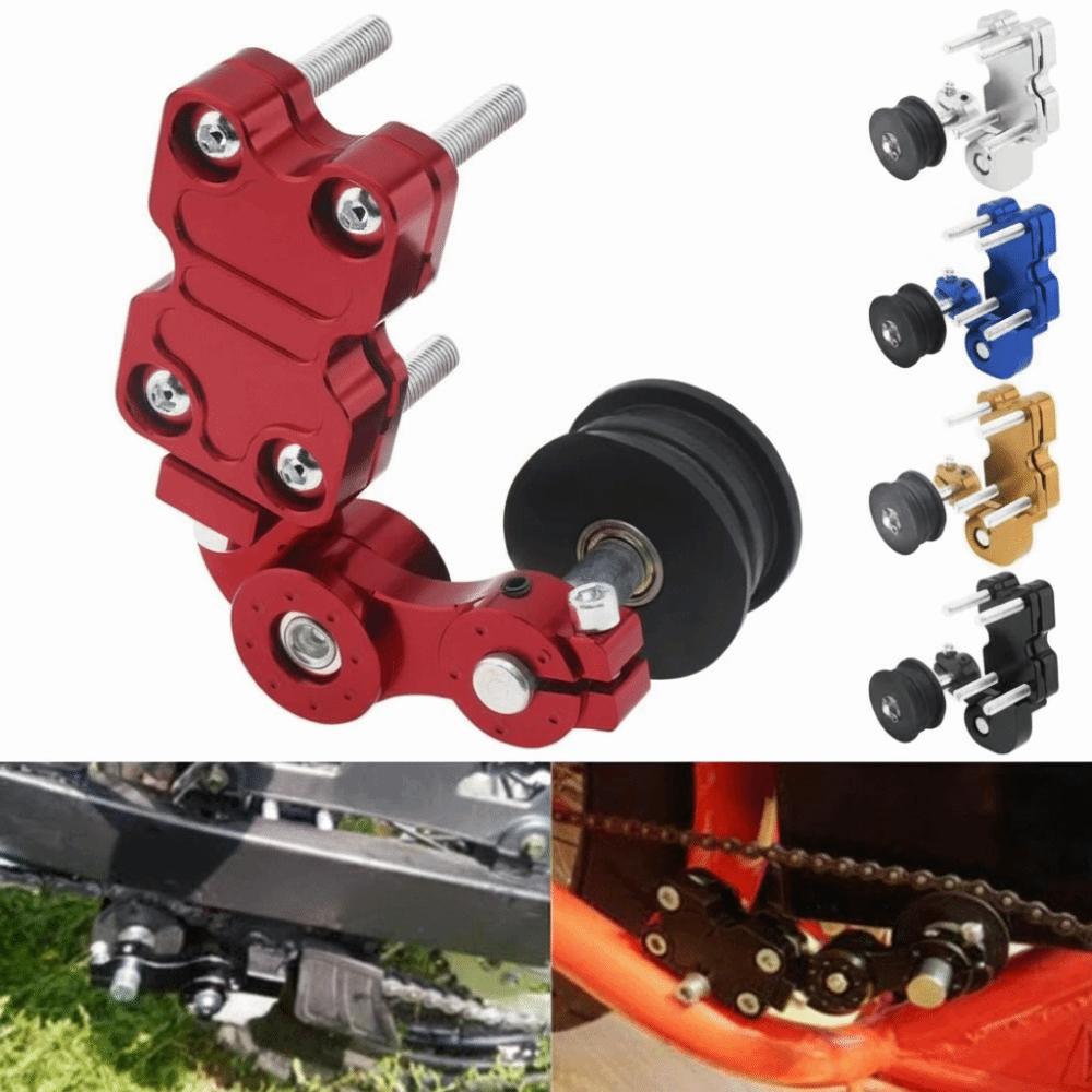 Aluminum Zinc Zinc Alloy Motorcycle Chain Tensioner Black Red Silver Blue Gold Transmission Parts  Chopper