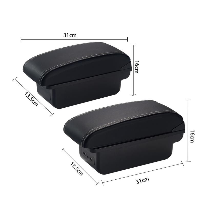 For MG3 armrest box For new MG3 car armrest box central storage box Interior modification charging car supplies right driver
