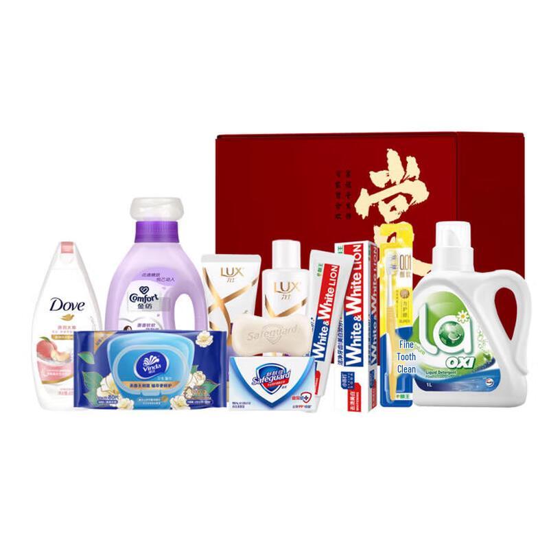 Safeguard & Lux Floral Wash & Care Cleaning Gift Pack