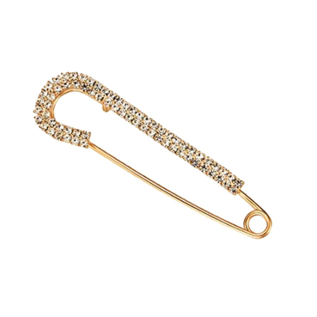

Pearl Rhinestone Brooches Fashion Accessory Coat Cardigan Pins Ornaments Female Clothing Clip Jewelry Decoration Shawl Clips