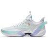 Three Point Rain1.0 Basketball Shoes Men's Low Top White/Green 912321102S-1