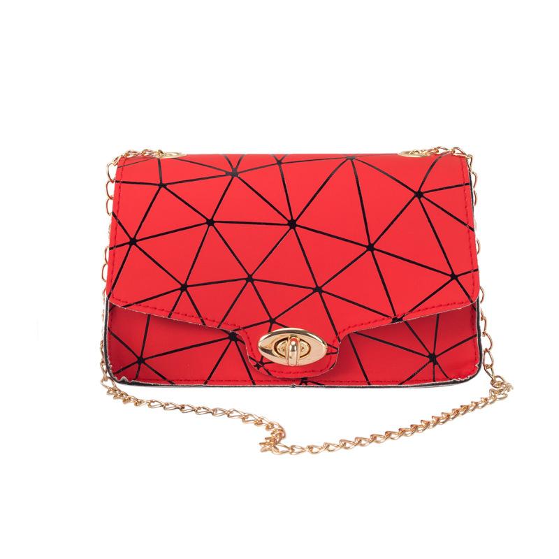 JYL TS Women's Sling Bags  Tassel Bag 237 Shoulder PU Rhombus Chain Bag