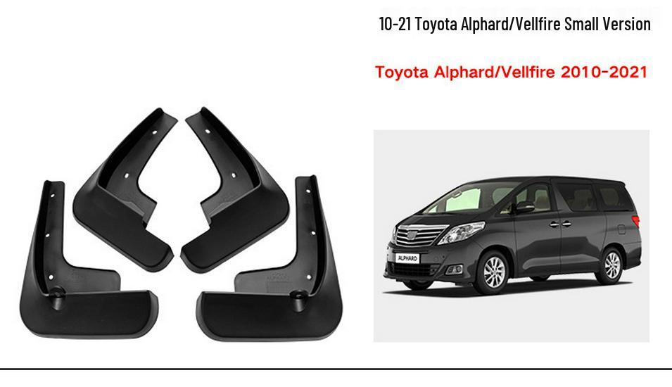 Leather Mud Flaps for Toyota Tundra, Venza, Sienna, Alphard, Frees, and AVANZA Cars.