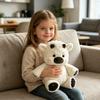 Highland Cow Plush Toy Soft Stuffed Animal Doll for Kids Adults Cute Huggable Birthday Gift Bedroom Decor Cozy Companion for Sleep Relaxation