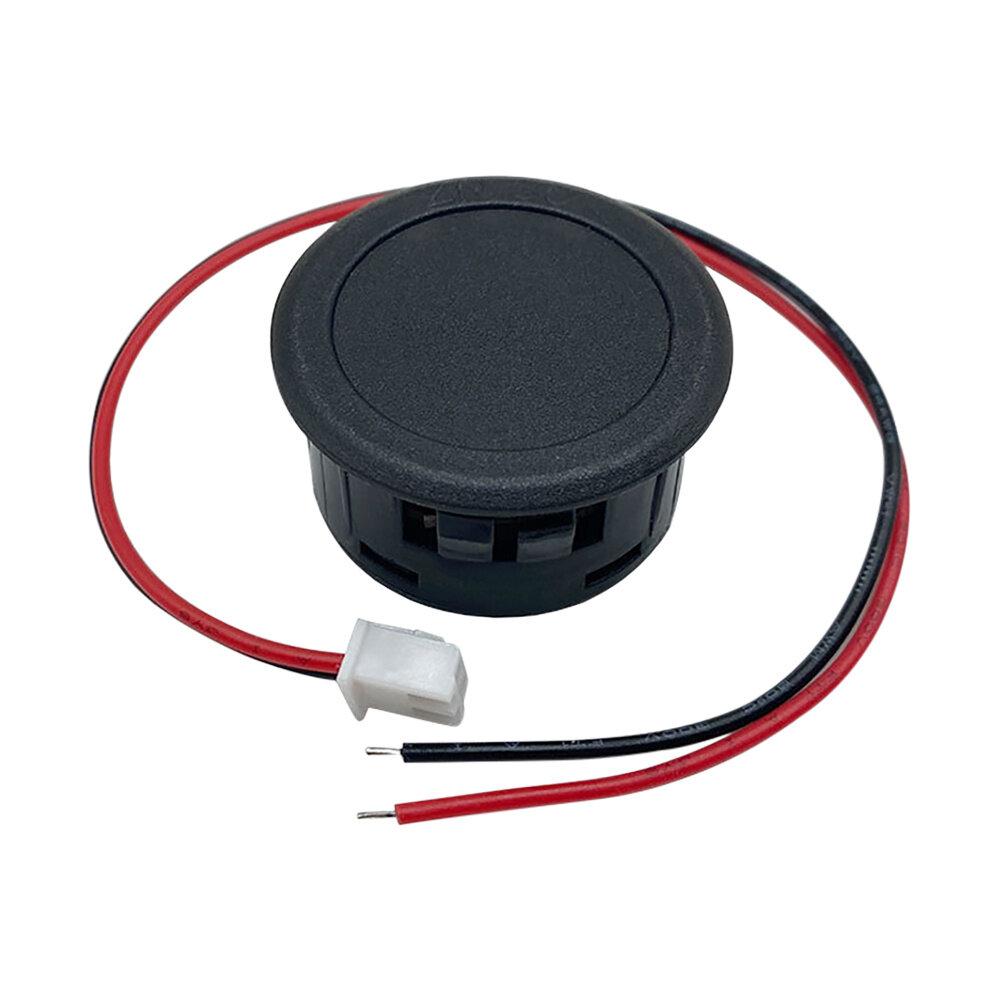 DC 4-100V LED Digital Display Round Two-wire Voltmeter DC Digital Car Voltage Current Meter Volt Detector Tester Monitor Pane