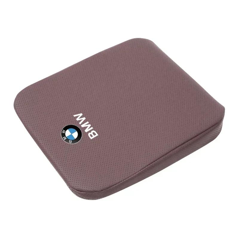 -Car Seat Height Increase Cushion Breathable Leather Pad For BMW 1 2 3 4 5 7 Series E46 E90 E60 F30 F10 E39 i3 i4 X1 X2 X3 X5 X4
