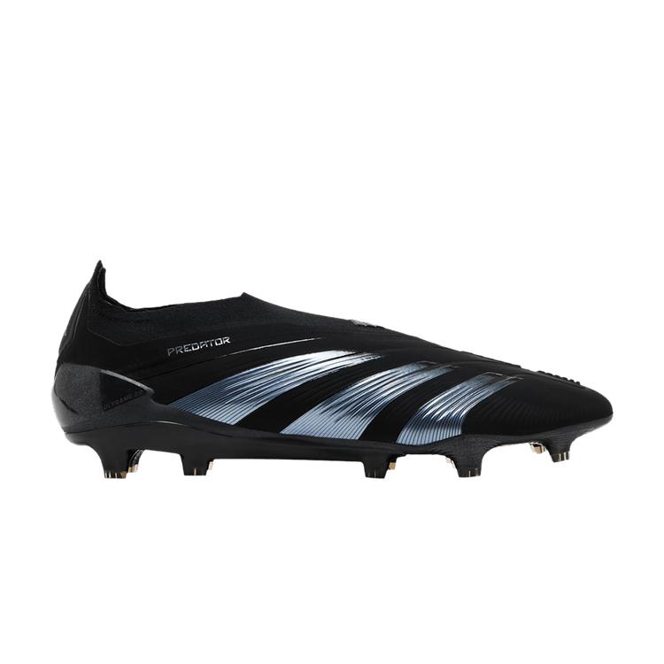 adidas Predator 24 Elite Laceless FG Core Black Carbon 39