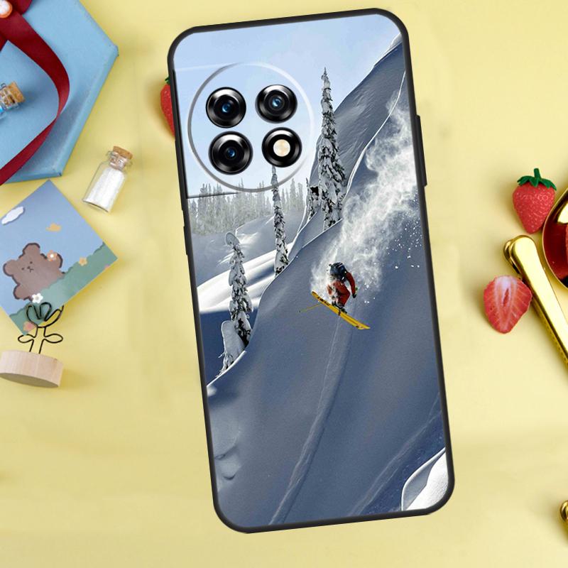 Ski Neige Snowboard Hülle Für OnePlus 13R 12R 13T 15 13 12 11 10 9 10R 10T 8T Nord 5 CE 4 2 3 Lite N20 N30 Cover