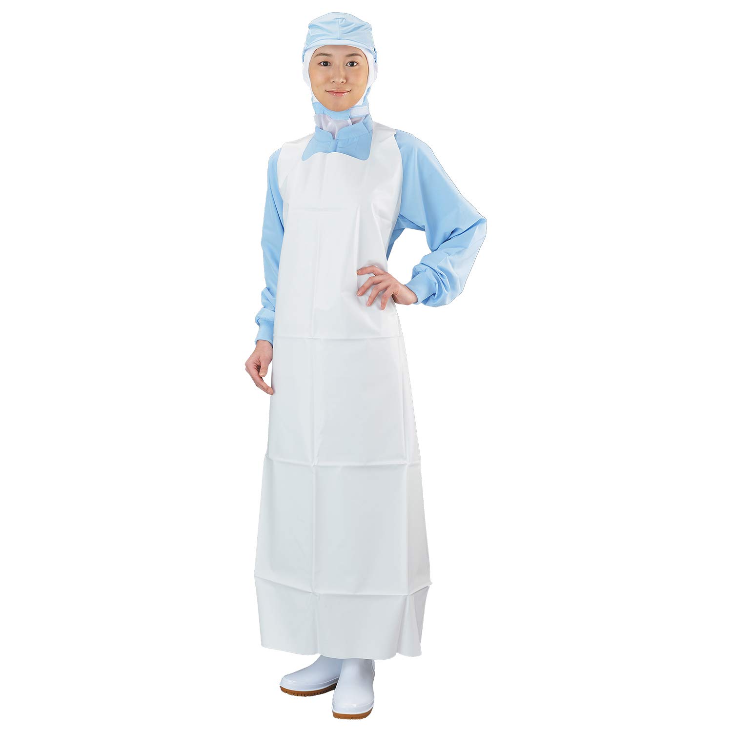 

Leggeron Urethane Punched Apron L White E-50 белый