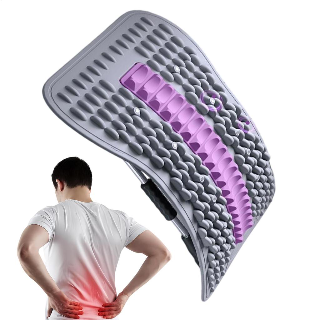 Adjustable Postures Corrector - U-Shaped Back & Neck Massager Yoga Stretching Aid For Shoulder & Lumbar Support Back Scratcher