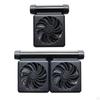 Fish Tank Chiller Adjustable Angle for Temperature Control Fan Single Head