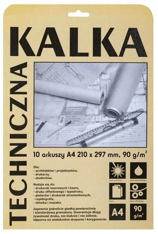 DIAMANT KALKA KR. A4 OP. 10 ARK.  90G 0822