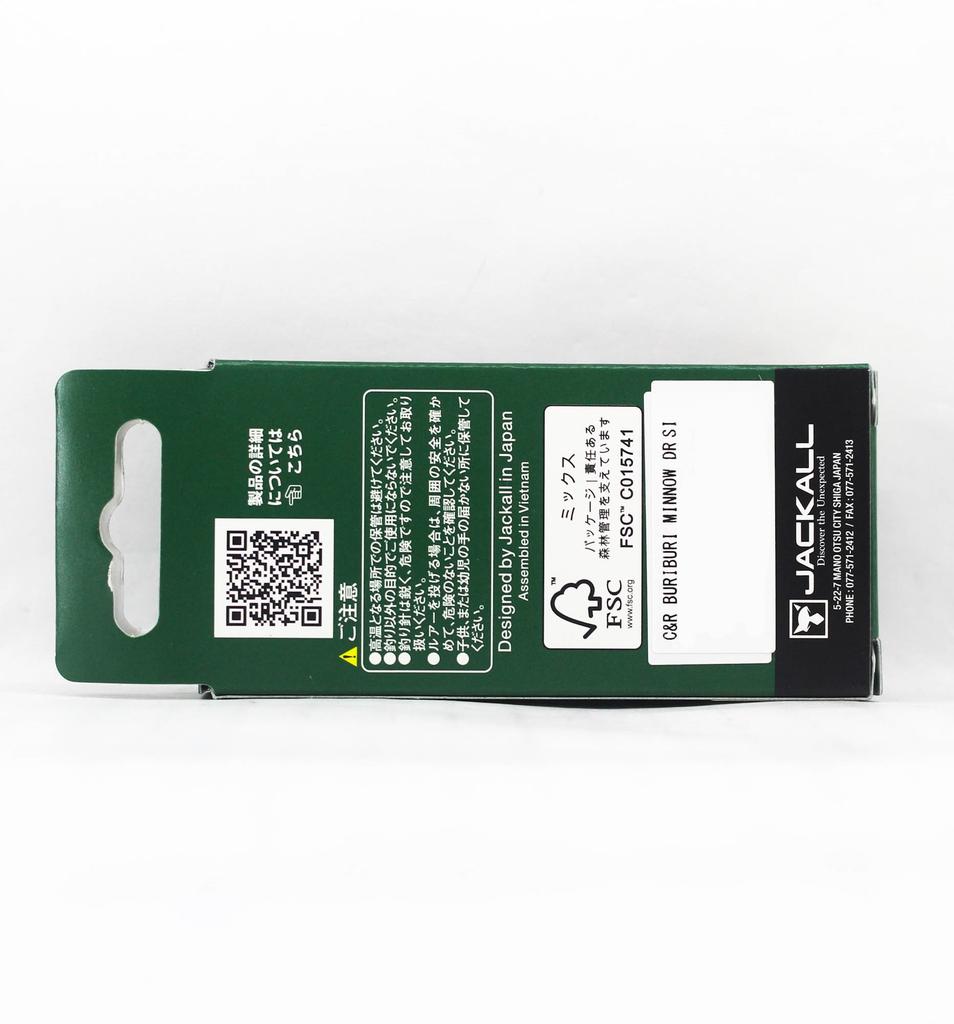 Jackall Timon Buri Buri Minnow C&R 40 mm Floating Lure HL Gold Trout (8376)