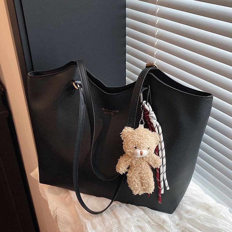 Large-capacity Tote Bag, Casual and Stylish Single-shoulder Bag, Women's Underarm Bag, Hand-held Shopping Bag