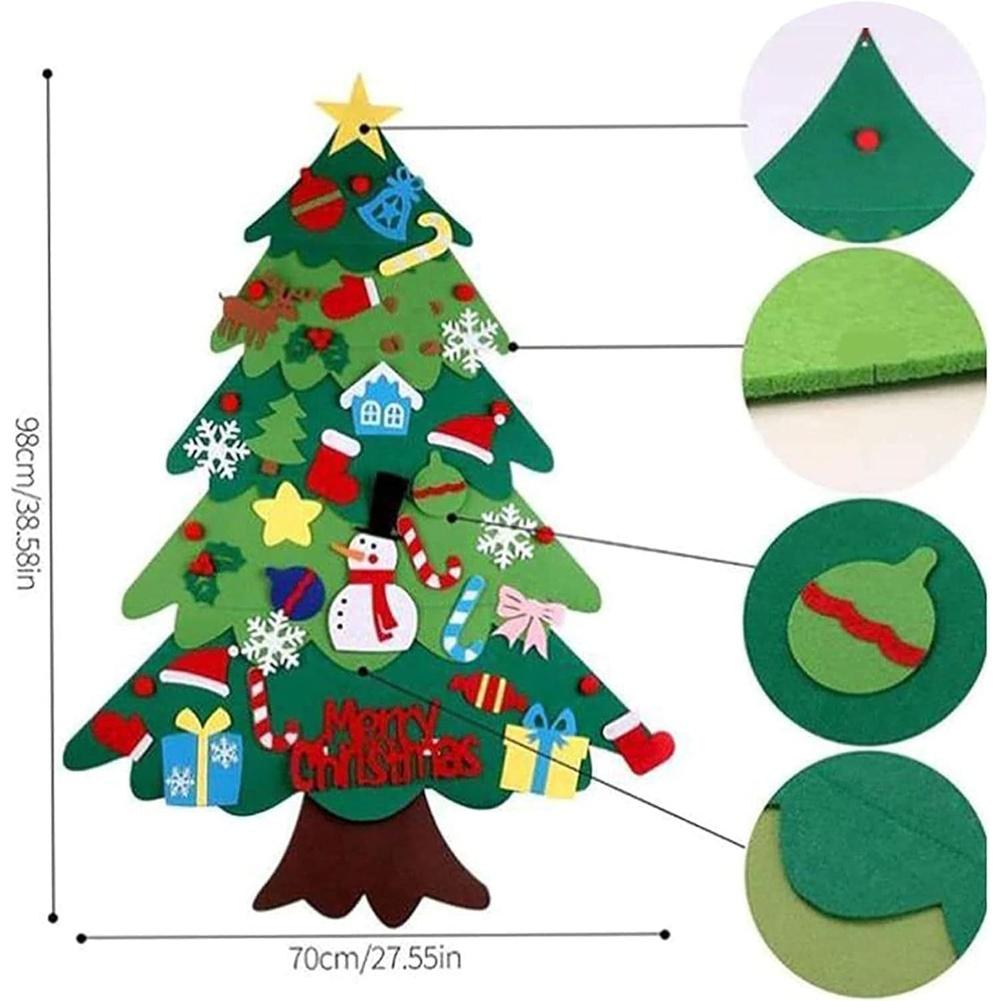 For Holiday Decorating DIY Craft Set Festive Celebrations 98*69cm Hands-on Holiday Activity Creative Development