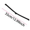 For BYD Yuan Plus Atto 3   2024 Black 3Pcs Car Rear Windshield Windscreen Wiper Arm Blade Set  Accessories Black
